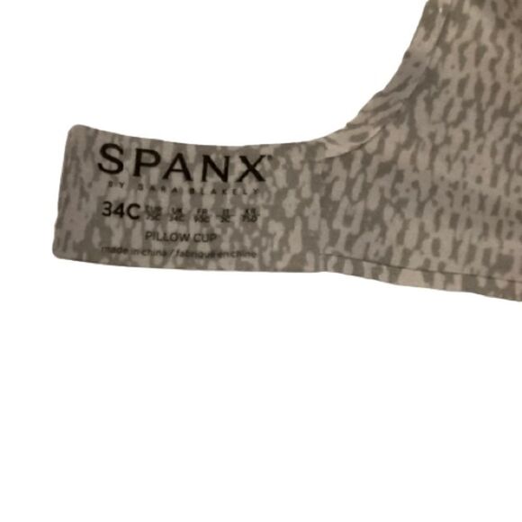 ‎SPANX PILLOW CUP BRA IN GREY SIZE 34C NWT - Picture 9 of 9